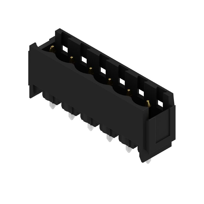 2447800000 - 6-Pole 5.08mm PCB Connector with 3.2mm Gold-Plated Pins  (Pack of 50)
