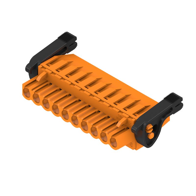 1947610000 - 5.08mm PCB Female Plug Connector with 10 Poles, 270° Angle  (Pack of 30)
