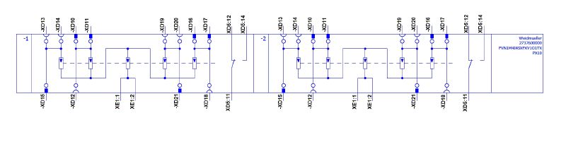 2737600000 - 1100V Photovoltaic Combiner Box with 4 MPPs