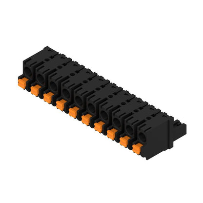 1227380000 - 7.62mm PCB Female Plug Connector, 10 Poles, 180° Angle  (Pack of 24)