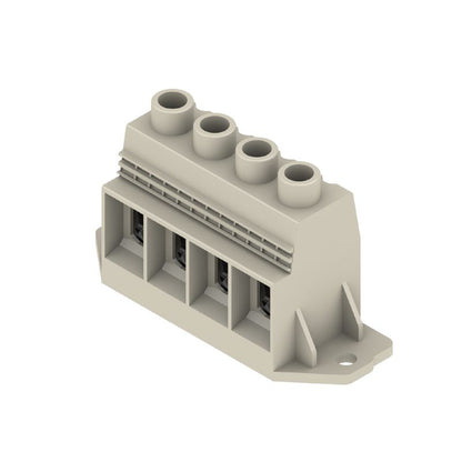 1047390000 - 15mm Circuit Board Terminal, 4 Poles, Pebble Grey  (Pack of 10)