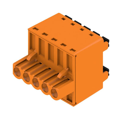 1001180000 - 5-Pole PCB Female Connector, 5.08mm Pitch, 180° Angle  (Pack of 48)