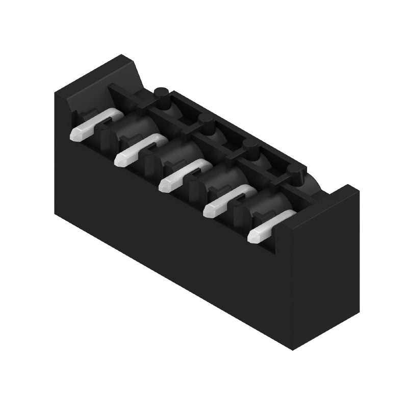 1775034001 - 5-Pole 5.08mm PCB Connector, 90° Elbow, Black Finish  (Pack of 350)