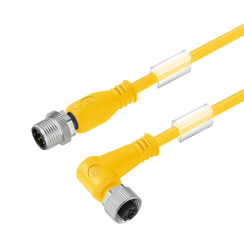 2812820150 - 1.5m M12 5-Pole Sensor/Actuator Cable, PUR Sheath