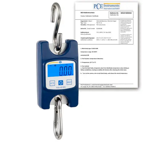 PCE-HS 50N - Accurate Digital Hanging Scales for Large Weights
