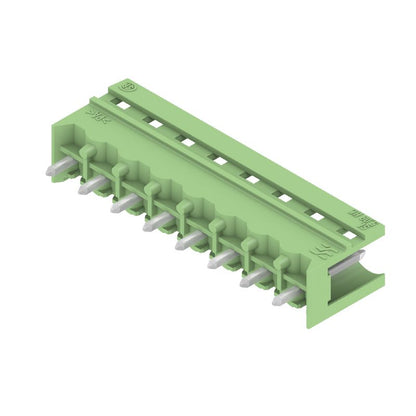 1401850000 - 5.08mm 8-Pole THT Header Connector, 180° Angle, Pale Green  (Pack of 50)