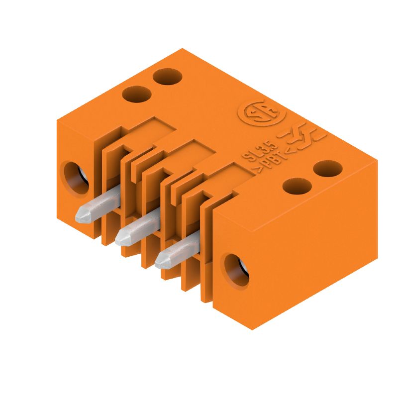 1607510000 - 3-Pole PCB Connector, 3.5mm Spacing, 3.2mm Solder Pins  (Pack of 100)