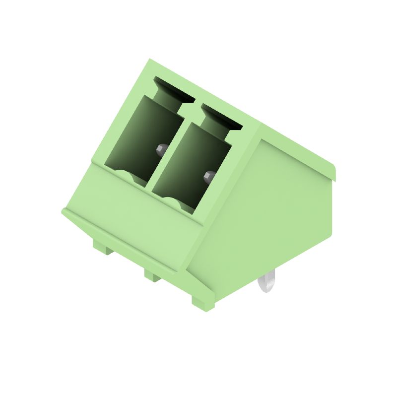1976010000 - 3.81mm 2-Pole Green PCB Header Plug Connector  (Pack of 50)