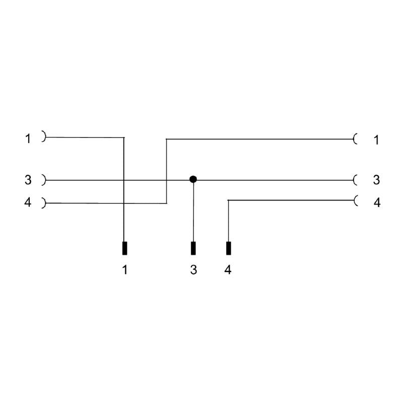 1550620000 - M8 Y Type Connector, PUR Housing, -25 to +85 °C Operating Range