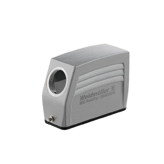 1664690000 - IP65 HDC Enclosure with PG 16 Cable Entry and Locking Clamp