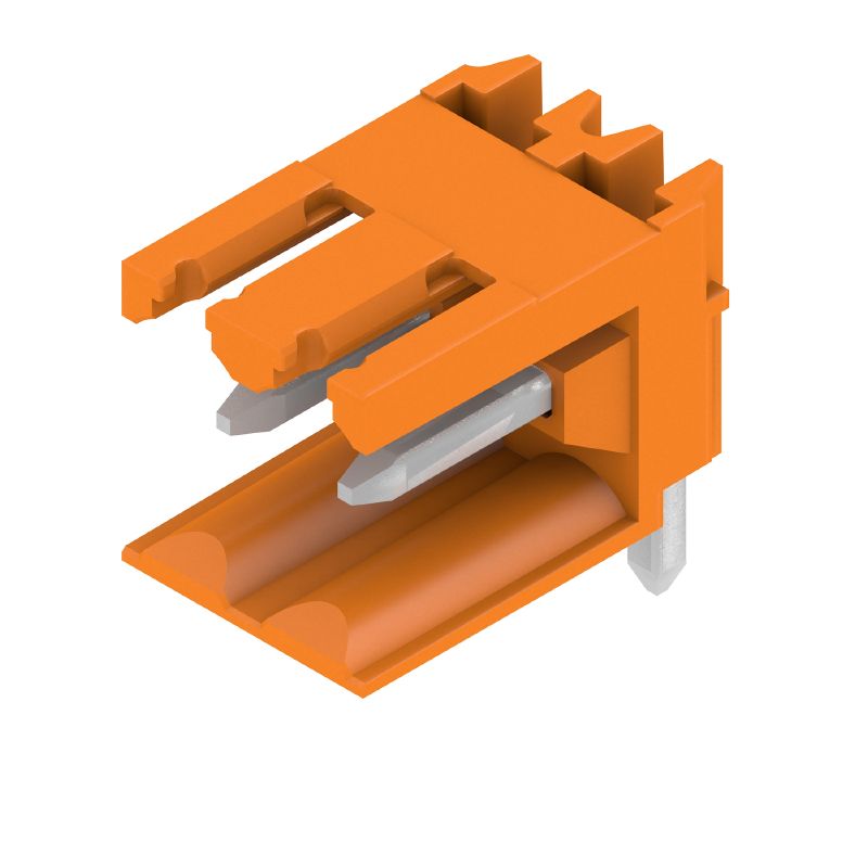 1597210000 - 3.50mm Male Header Connector, 2 Poles at 90° Angle  (Pack of 100)