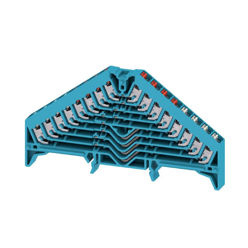 1267840000 - 8-Level Blue P-Series Patch Distributor with 32 Connections  (Pack of 20)
