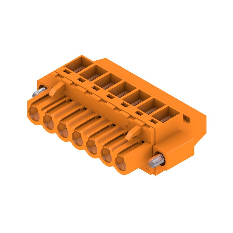 1959470000 - 5.00mm 7-Pole Female PCB Connector with 90° Clamping  (Pack of 36)