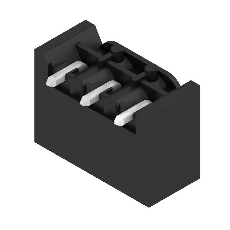 1775014001 - 5.08mm Male PCB Connector, 3 Poles, 90° Angle, Black  (Pack of 350)