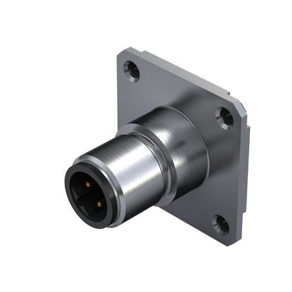 2424400000 - M12 5-Pole Plug Connector, IP67, Front Mount, RoHS Compliant  (Pack of 10)