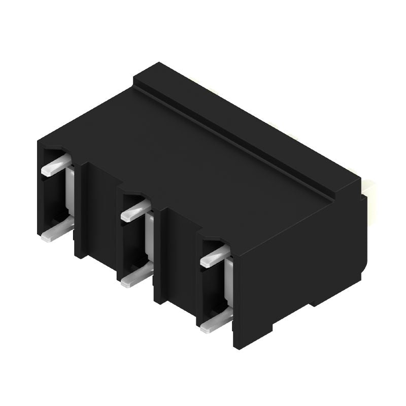 1869830000 - 7.62mm Compact Black Circuit Board Terminal with 3 Poles  (Pack of 28)