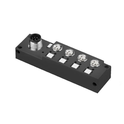 1828740000 - 8-Pole M12 Outlet Connector with LED Indicators