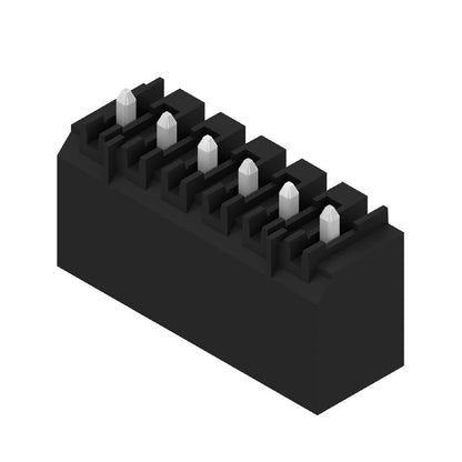 1753022001 - 3.50mm Male PCB Connector, 6-Pole, 180° Angle  (Pack of 50)