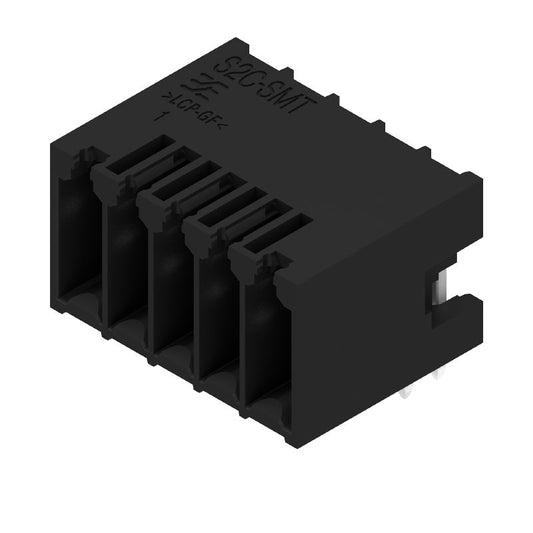 1289290000 - 3.50mm Black Tinned Male Header PCB Connector, 10 Poles  (Pack of 96)