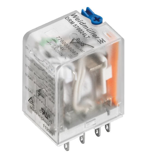 7760056096 - Compact 12V DC Relay with 4 CO Contacts, RoHS Approved  (Pack of 20)
