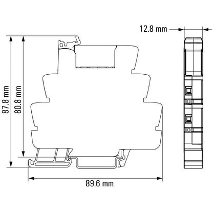 1990970000 - 5A Solid-State Relay, 24-230V UC, Easy Screw Installation  (Pack of 10)