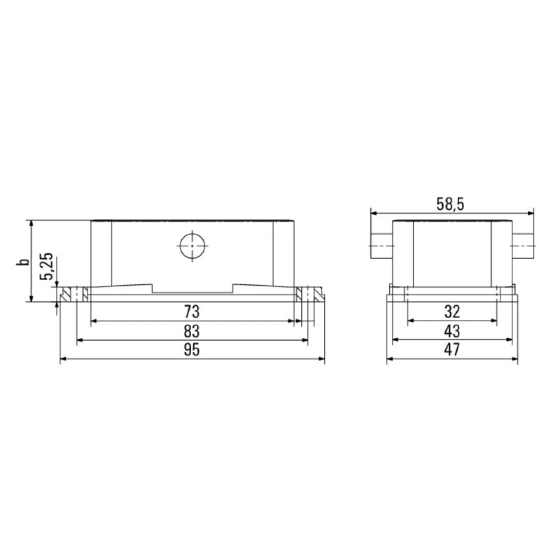 1901700000 - IP65 Diecast Aluminum Enclosure with Side-Locking Clamp