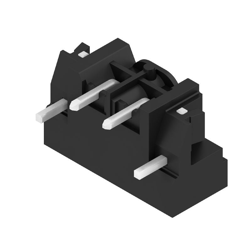 1840350000 - 5.00mm Black Male Header Connector, 2 Poles, 90° Angle  (Pack of 90)