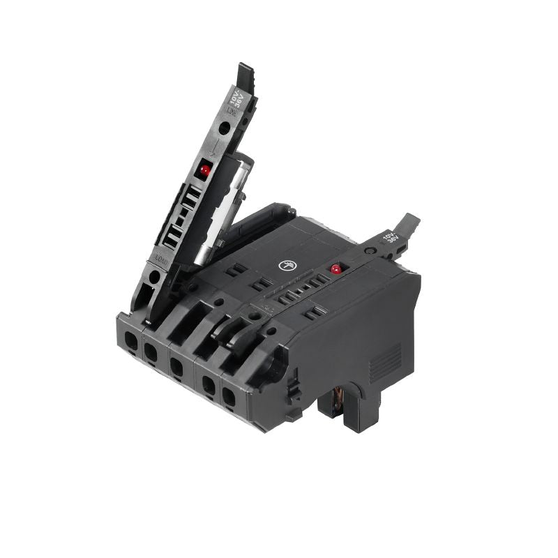 1252210000 - 5-Pole IP20 Plug-In Connector with Fuse, Easy PUSH IN