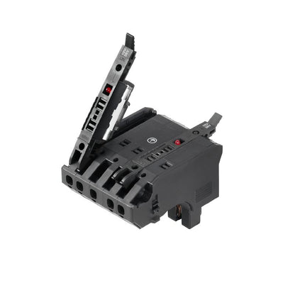 1252210000 - 5-Pole IP20 Plug-In Connector with Fuse, Easy PUSH IN