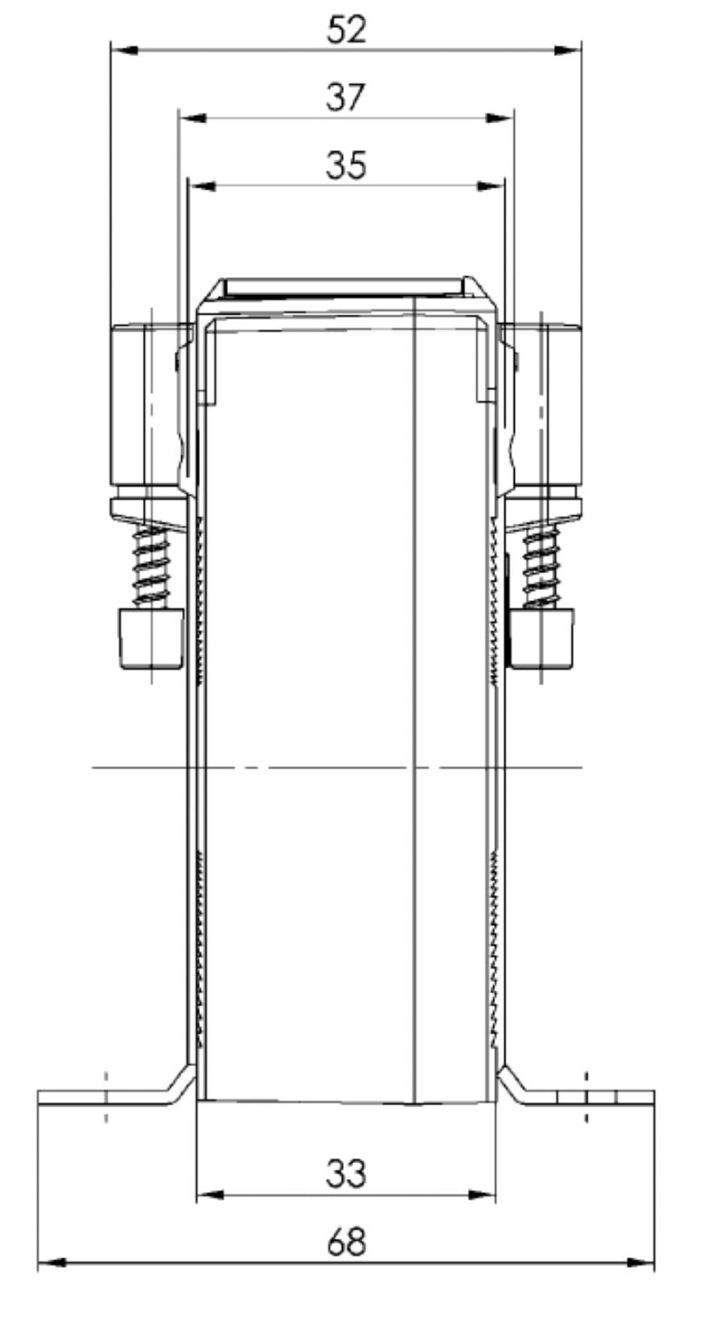 2680150000 - 1000A Closed Current Transformer for Indoor Use