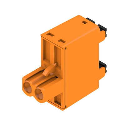 1001150000 - 5.08mm Two-Pole Female Connector with 180° PUSH IN Design  (Pack of 120)