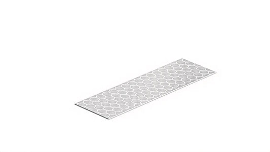 RF258 - Self-Adhesive 80 × 25 mm Reflector Foil for Optimal Performance