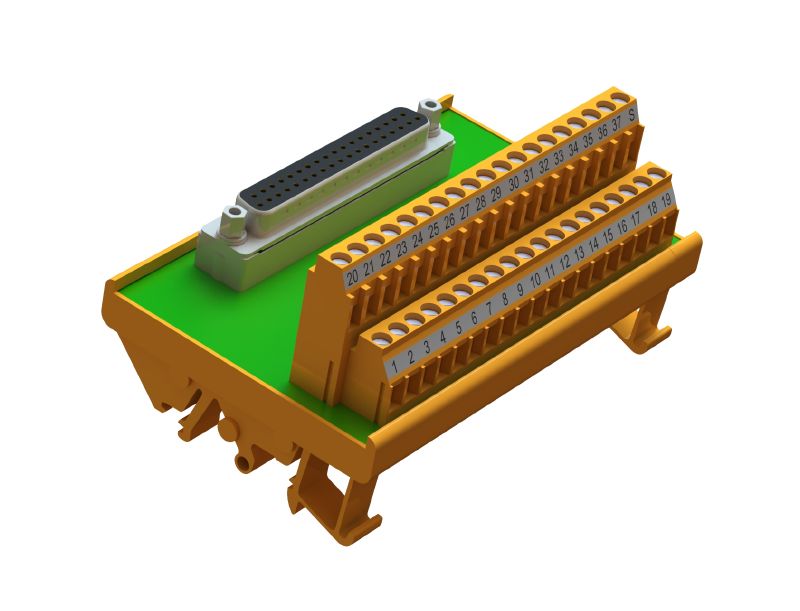 7940102388 - IEC 60807 37-Pin Female D-Sub Connector with Screw Connections