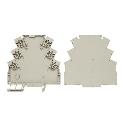 1925760000 - 6.1mm Pebbled Grey Rail Housing for Connection Technology  (Pack of 10)