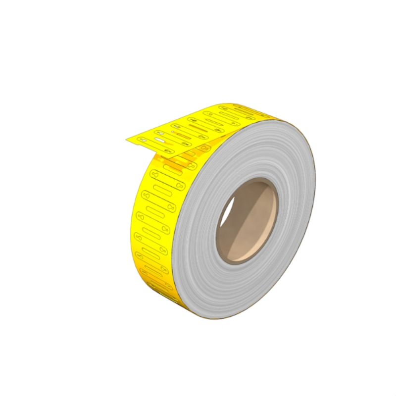 2006250000 - Yellow 23x3.5mm Wire Marker, 1-2mm Size, RoHS Compliant  (Pack of 2000)