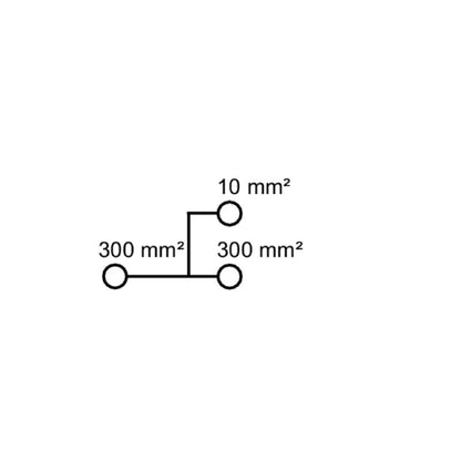 2502880000 - 300 mm² Brown Terminal, 520 A for Electrical Applications