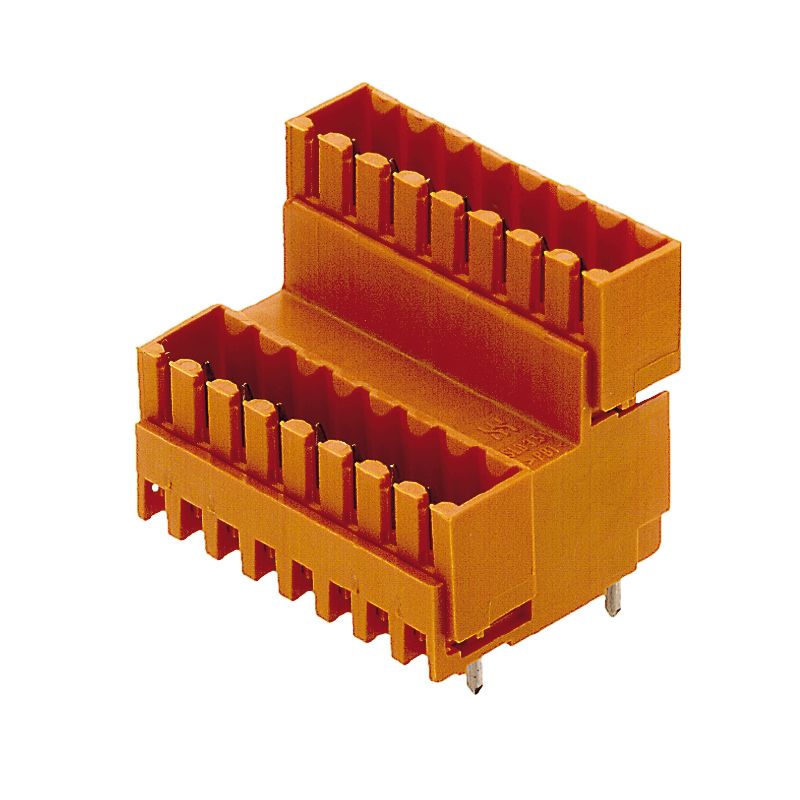 1641140000 - 16-Pole 3.50mm Male PCB Connector with 180° Angle  (Pack of 20)