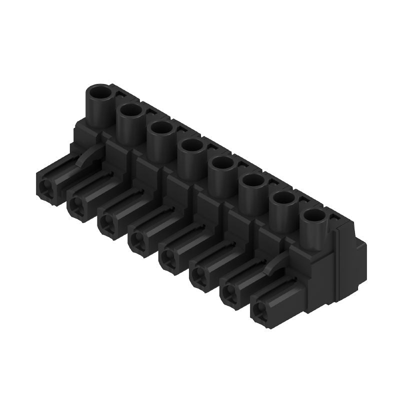 1049030000 - 8-Pole 7.62mm PCB Connector with 180° Angle  (Pack of 50)