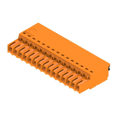 2960130000 - 3.5mm Female PCB Connector with PUSH IN, 15 Poles, 180°  (Pack of 30)