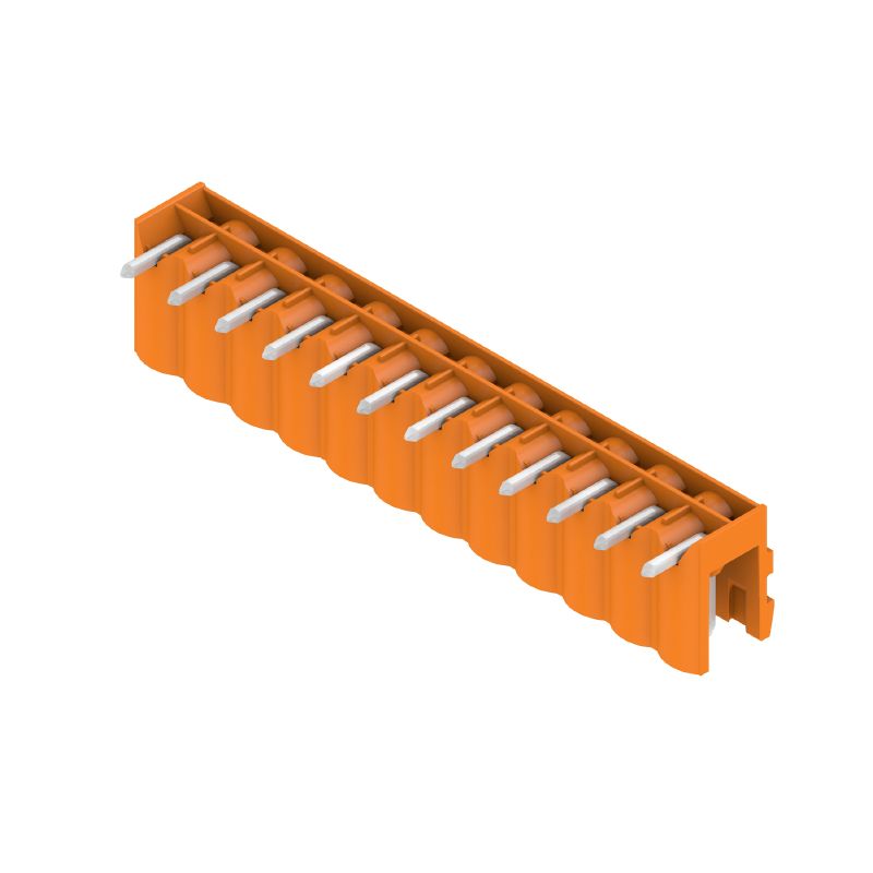 1571110000 - 12-Pole 5.00mm Male PCB Connector with 90° Angle  (Pack of 50)