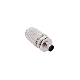 ZDJP001 - M12 5-Pin Connector Plug, IP67 Rated, Straight Design