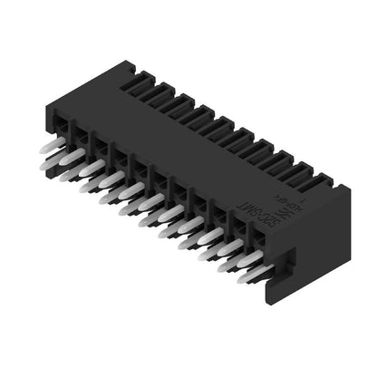 1290130000 - 3.50mm 22-Pole Male PCB Connector, 180° Angled, Black  (Pack of 42)