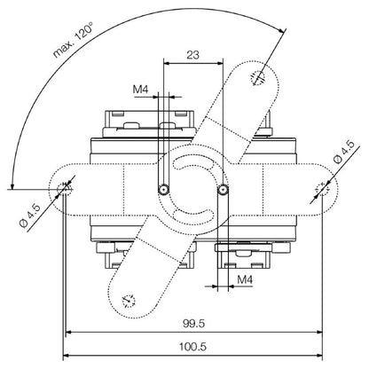 1068820000 - IP65 Junction Box with FreeCon RJ45 for Power Supply