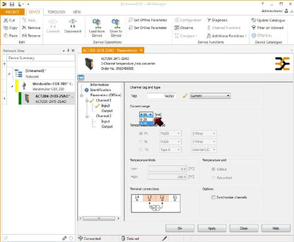 2456190000 - Dual Channel Isolating Converter for Hazardous Areas