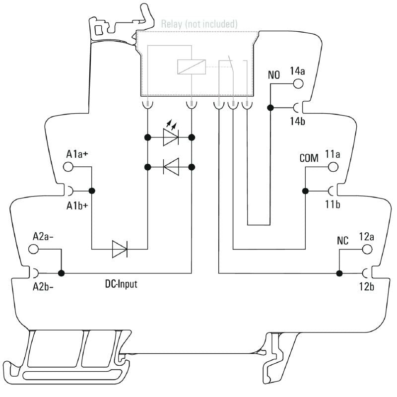 1123350000 - 12VDC Relay with 1 CO Contact, Compact Design  (Pack of 10)