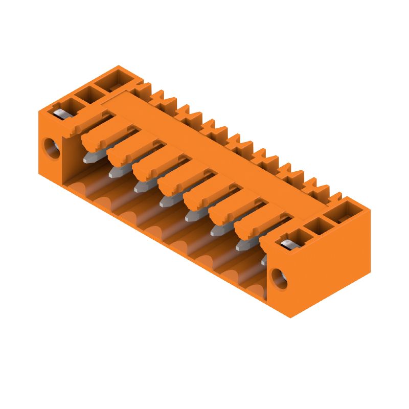 1607100000 - 3.50mm Flange-Mount PCB Connector, 8 Poles, 90° Angle  (Pack of 50)