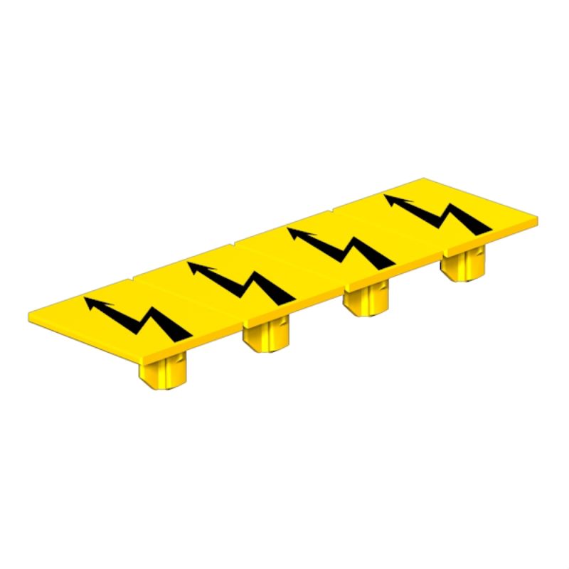 2635590000 - 14x12mm Yellow Terminal Marker, RoHS Compliant, PA 6.6  (Pack of 40)