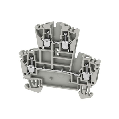 1255280000 - Grey 2.5 mm² Modular Terminal Block, 400V, 4 Connections  (Pack of 100)