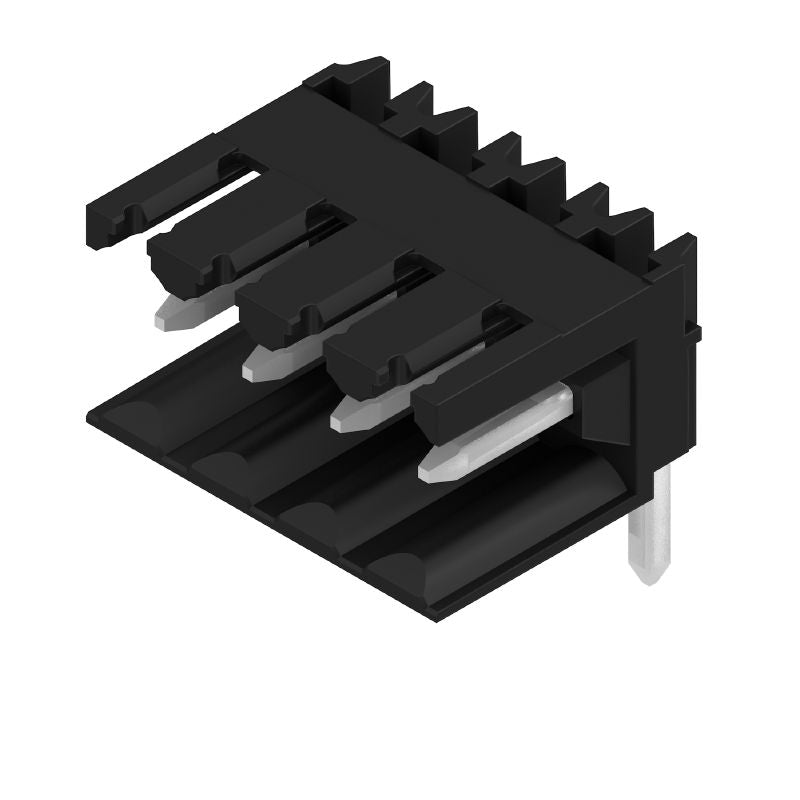 1615310000 - 3.50mm 4-Pole THT Male Header Connector, 90° Angle  (Pack of 100)
