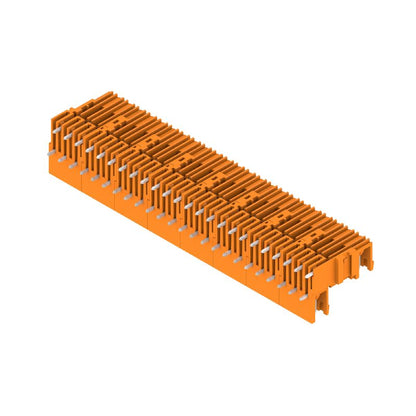 1725390000 - 48-Pole 5.08mm PCB Connector with 90° Angle, Tinned Orange  (Pack of 10)
